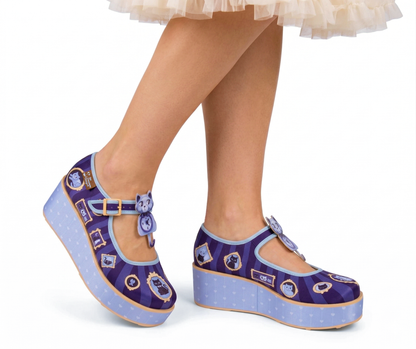 Purrfect Time Women's Mary Jane Platforms