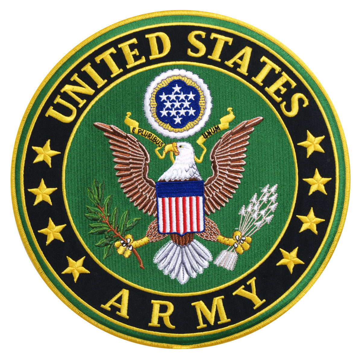 Hot Leathers 3" x 3" United States Army Logo Military Patch