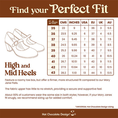 Alice Women's Mary Jane Mid Heels