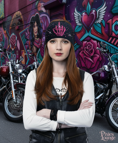 Bling’d Skeleton Middle Finger EZ Band