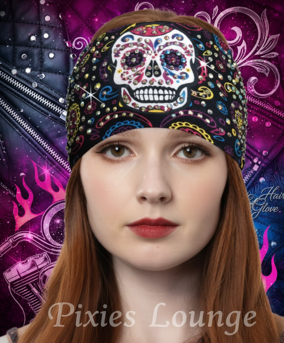 Bling’d Sugar Skull EZ Band