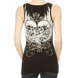 Lethal Angel Eyelet Double Graphic Tank