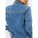 Vocal Pearl & Stone Denim Jacket