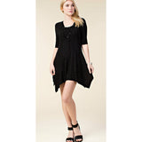 Vocal All Over Rhinestone Asymmetric Tunic