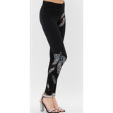 Vocal Feather Print Leggings