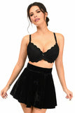 Black Velvet Skirt - Daisy Corsets