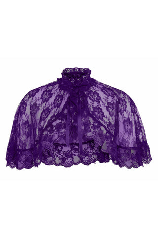 Purple Lace Cape