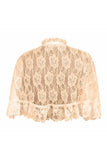 Ivory Lace Cape