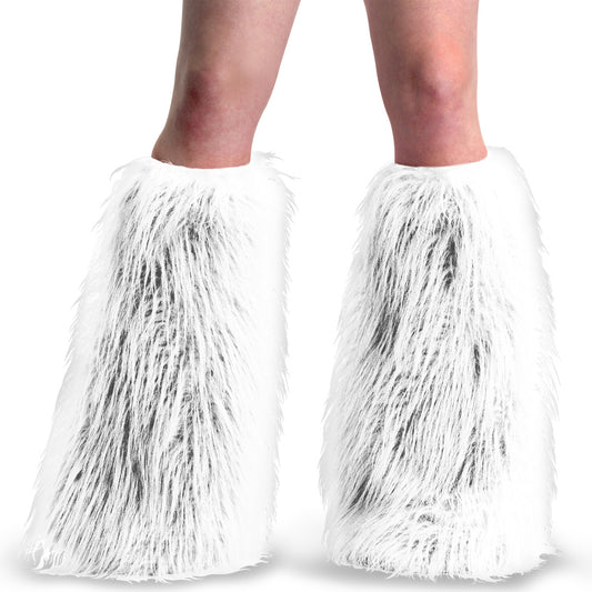 Pleaser Faux Fur Boot Sleeve Leg Warmer