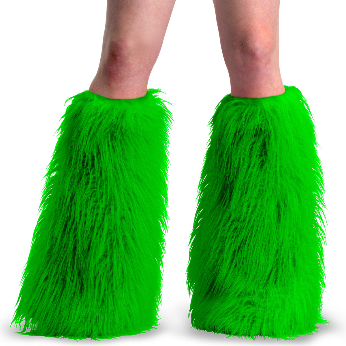 Pleaser Faux Fur Boot Sleeve Leg Warmer