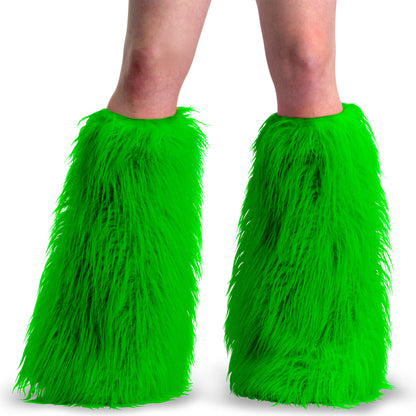 Pleaser Faux Fur Boot Sleeve Leg Warmer