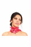 Kitten Collection Fuchsia/Fuchsia Lace Choker - Daisy Corsets