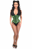 Lavish Green Clear Curvy Underbust Cincher Cincher Corset