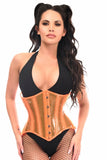 Lavish Orange Clear Curvy Underbust Waist Cincher Corset