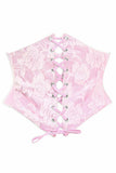 Lavish Lt Pink Lace Corset Belt Cincher - Daisy Corsets