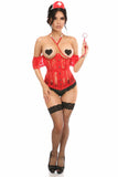 Lavish 3 PC Sexy Nurse Corset Costume