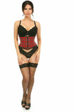 Lavish Red Plaid Mini Cincher - Daisy Corsets