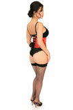 Lavish Red Satin Mini Cincher - Daisy Corsets