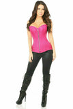 Top Drawer Fuchsia Brocade Steel Boned Corset - Daisy Corsets